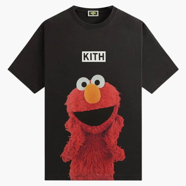 Kith X Sesame Street Elmo Tee Black