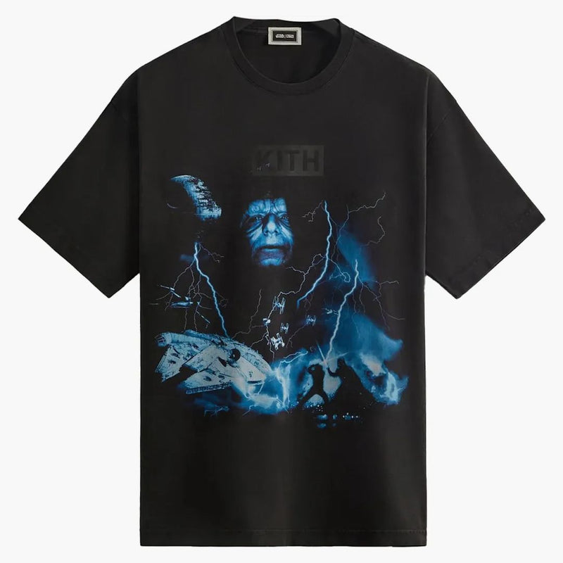 Kith X Star Wars Emperor Vintage Tee Black Ph