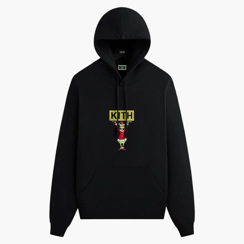 Kith X The Grinch Classic Logo Williams Iii Hoodie Black Beauty