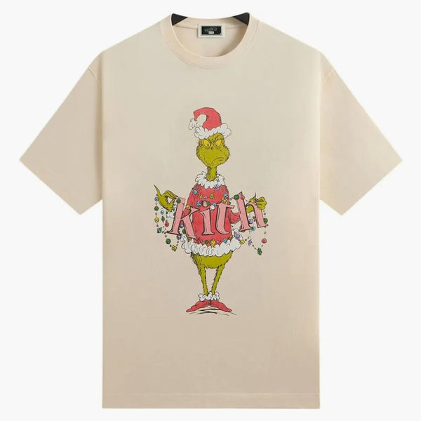 Kith X The Grinch Ornament Vintage Tee Sandrift