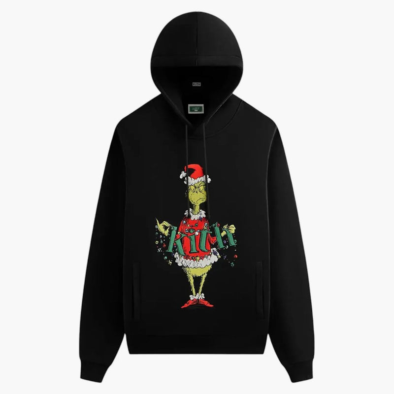 Kith X The Grinch Ornament Williams Iii Hoodie Black