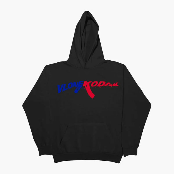 Vlone x Kodak Black 47 Hoodie Black