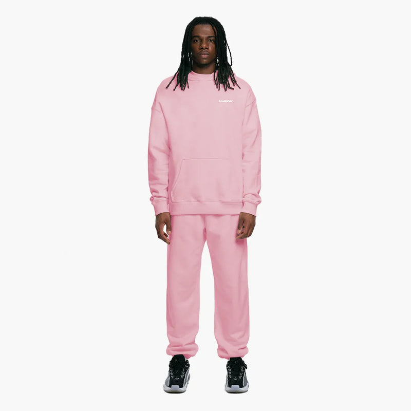 Low Lights Studios Basic Jogger Pants Pink Model