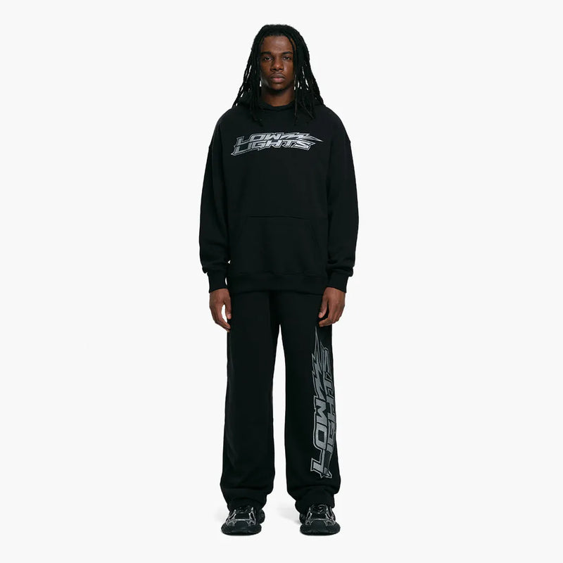 Low Lights Studios Lightning Hoodie Black