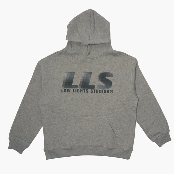 Low Lights Studios Lines Hoodie Grey