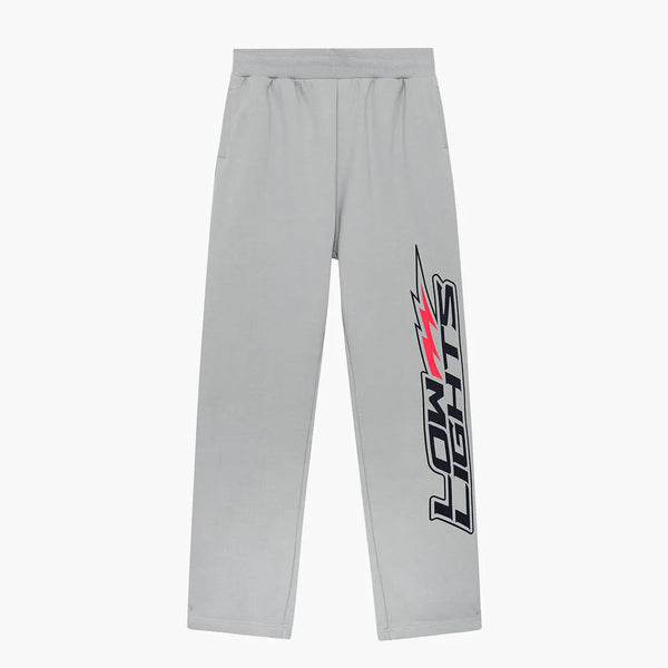 Low Lights Studios Motors Jogger Pants Light Grey