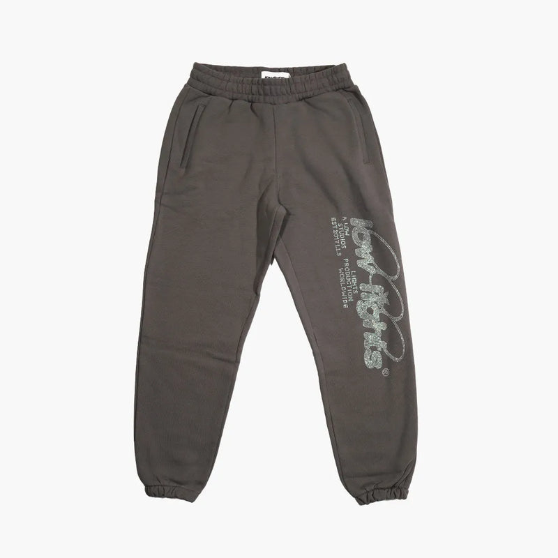 Low Lights Studios Ring Logo RS Jogger Washed Grey