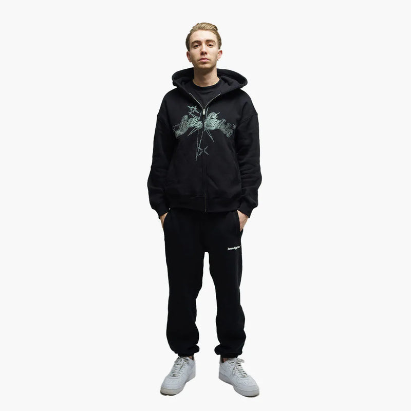 Low Lights Studios Stargaze RS Zip Up Hoodie Black Model