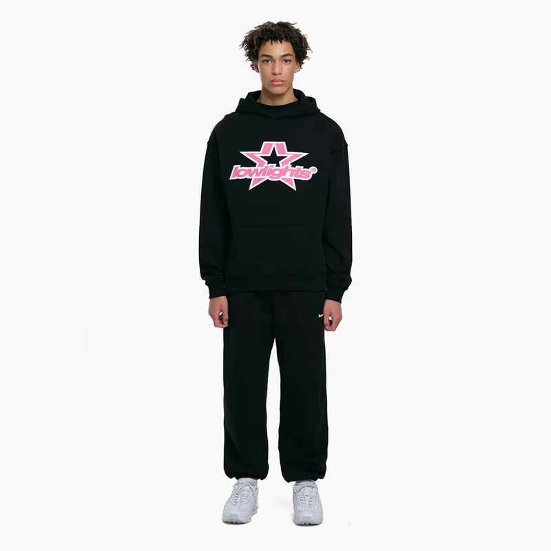 Low Lights Studios Superstar Hoodie Black Model