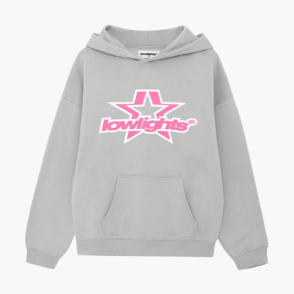 Low Lights Studios Superstar Hoodie Light Grey