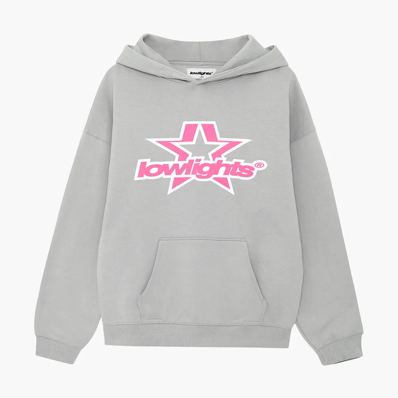 Low Lights Studios Superstar Hoodie Light Grey