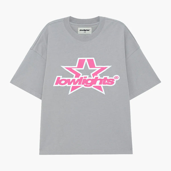 Low Lights Studios Superstar Tee Light Grey