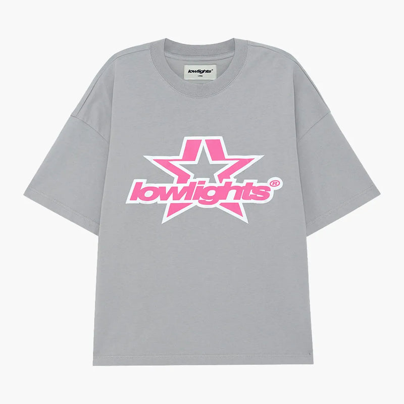 Low Lights Studios Superstar Tee Light Grey