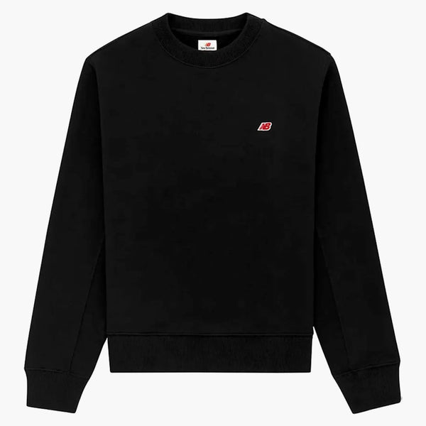 New Balance Made In Usa Core Crewneck Sweatshirt Black