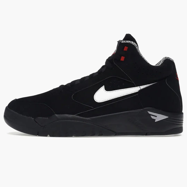 Nike Air Flight Lite Ii Mid Black White Varsity Red