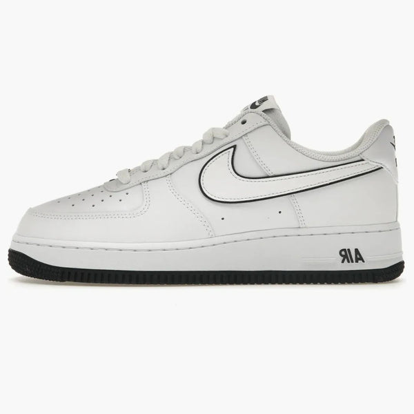 Nike Air Force 1 '07 Low White Black Outline Swoosh