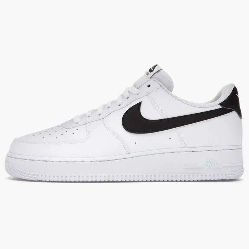 Nike Air Force 1 Low '07 White Black Pebbled Leather