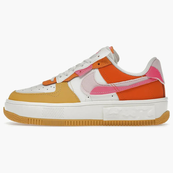 Nike Air Force 1 Fontanka Summit White Yellow Orange (women's)