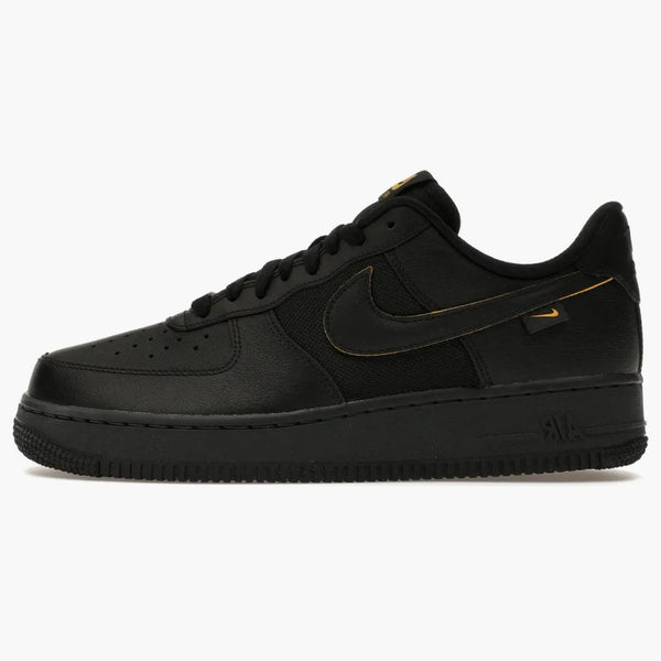 Nike Air Force 1 Low '07 Ballistic Mesh Black University Gold