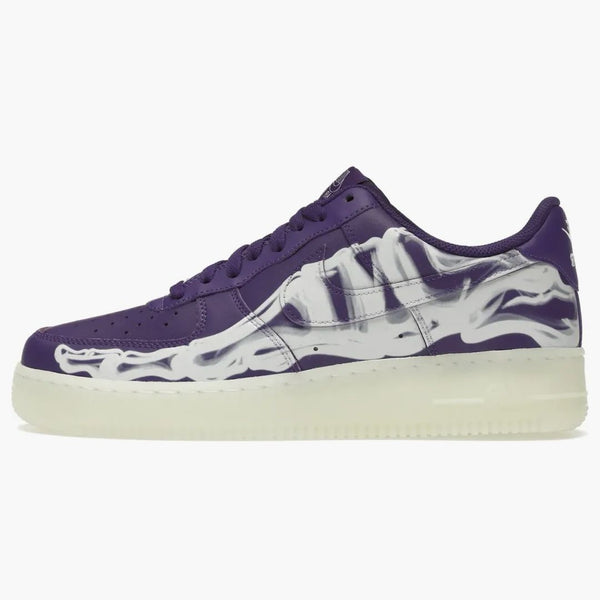 Nike Air Force 1 Low '07 Qs Purple Skeleton Halloween (2021)