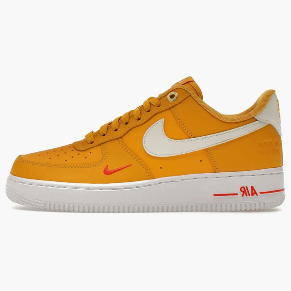 Nike Air Force 1 Low '07 Se 40th Anniversary Yellow Ochre Mini Swoosh (women's)