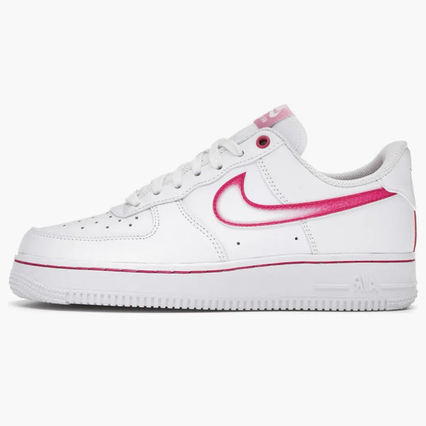 Nike Air Force 1 Low Airbrush White Pink (women's)