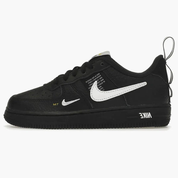 Nike Air Force 1 Low Lv8 Utility Black White (ps)