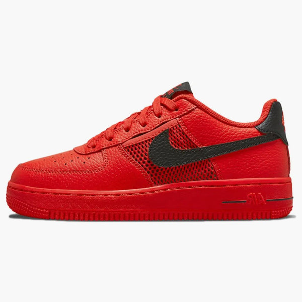 Nike Air Force 1 Low Mesh Pocket Habanero Red (gs)