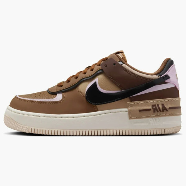 Nike Air Force 1 Low Shadow Light British Tan Pink Foam (women's)