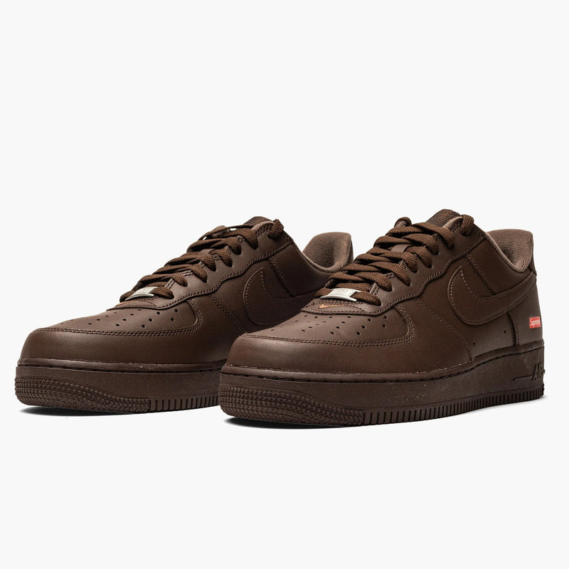 Nike Air Force 1 Low Supreme Baroque Brown Seitenansicht