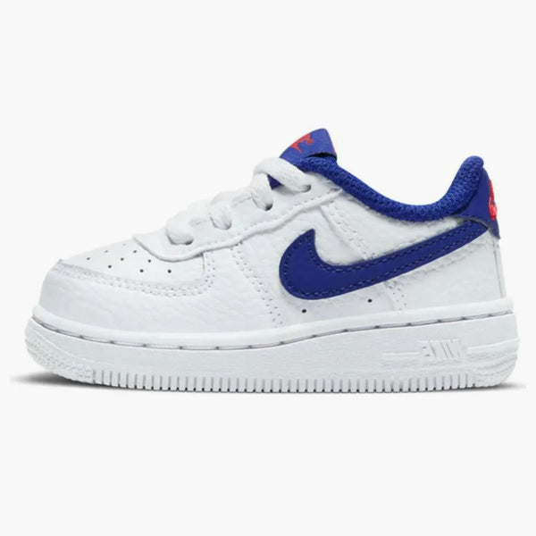 Nike Air Force 1 Low White Deep Royal Blue University Red (td)