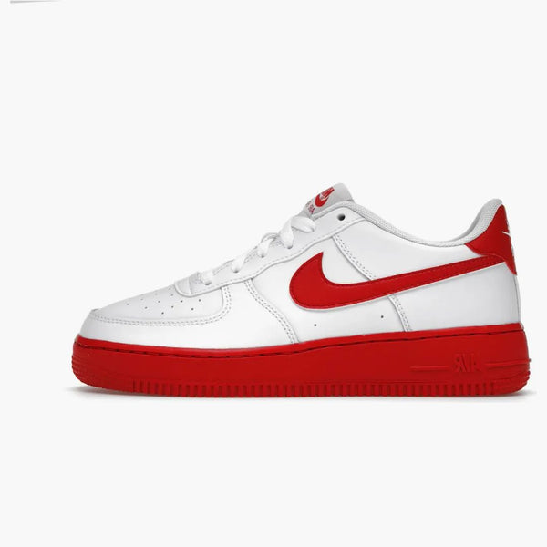 Nike Air Force 1 Low White Red Midsole (gs)