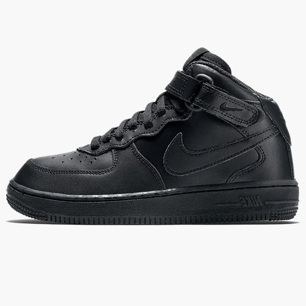 Nike Air Force 1 Mid Black (ps)