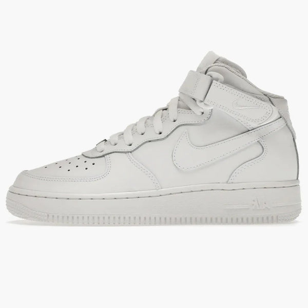 Nike Air Force 1 Mid Le Triple White (gs)