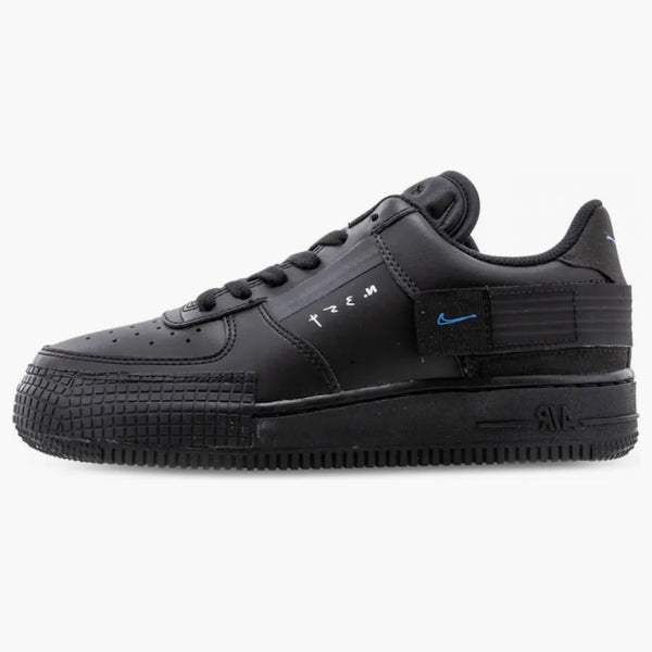 Nike Air Force 1 Low Type Black Photo Blue (gs)