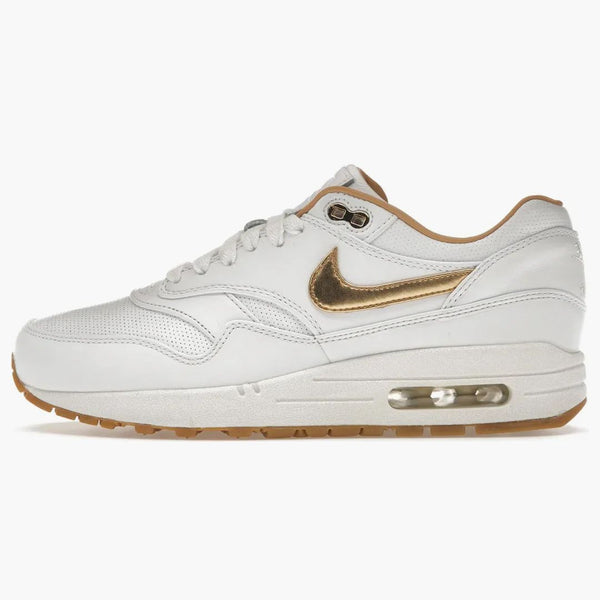 Nike Air Max 1 FB Woven White Metallic Gold