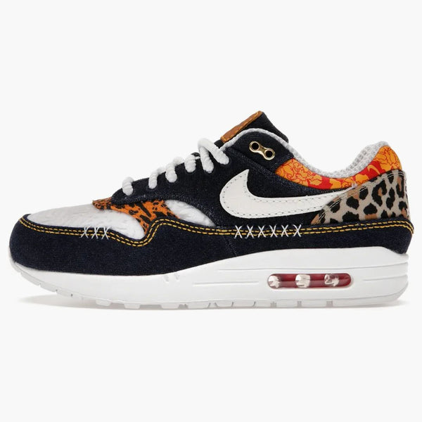 Nike Air Max 1 Premium Denim Leopard