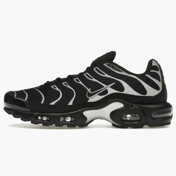 Nike Air Max Plus Premium Black Reflective Silver