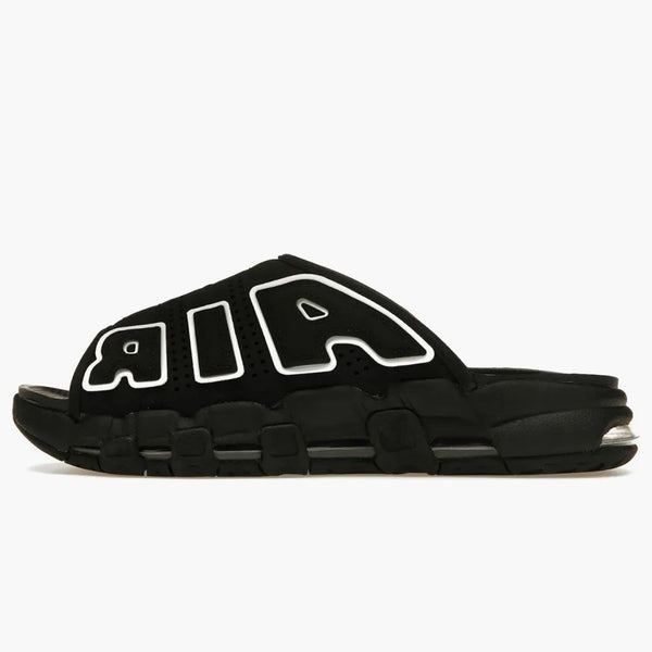 Nike Air More Uptempo Slide Og Black White