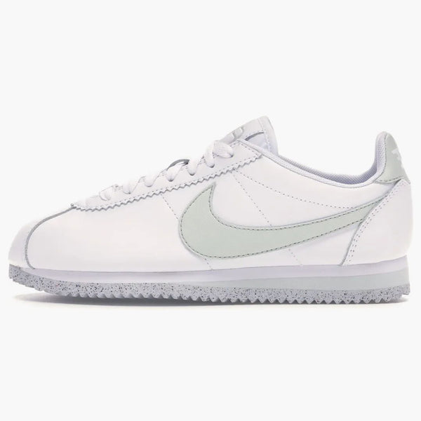 Nike Classic Cortez Flyleather White Light Silver (women's)