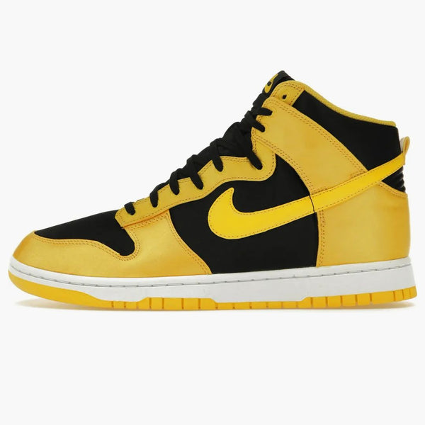 Nike Dunk High Satin Goldenrod (women's)