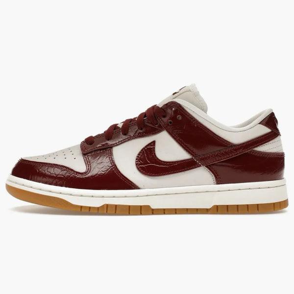 Nike Dunk Low Lx Dark Team Red Croc (women's)