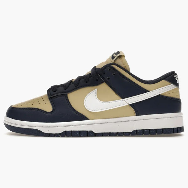 Nike Dunk Low Next Nature Midnight Navy Gold (women's)