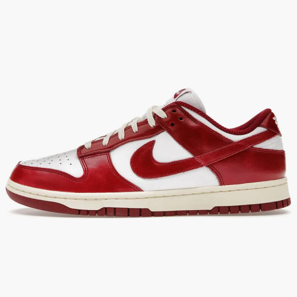 Nike Dunk Low Prm Vintage Team Red (women's)