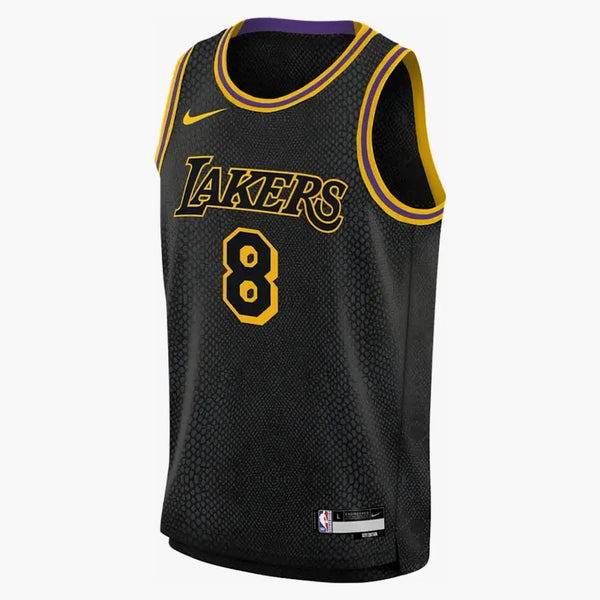 Nike Kobe Mamba Mentality Big Kids Los Angeles Lakers City Edition Swingman Jersey (fw23) Black