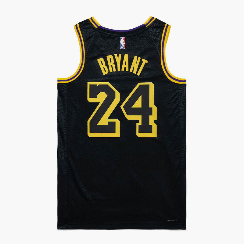 Nike Kobe Mamba Mentality Los Angeles Lakers City Edition Swingman Jersey (FW23) Black