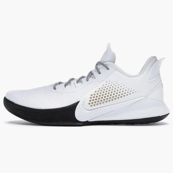 Nike Mamba Fury White Metallic Gold