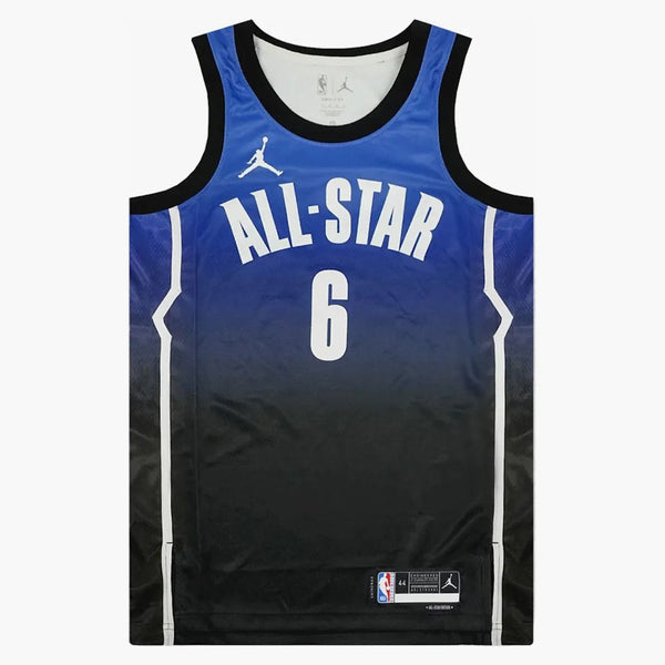 Nike Nba All-star Lebron James 2023 Dri-fit Jersey Cloud Blue/black