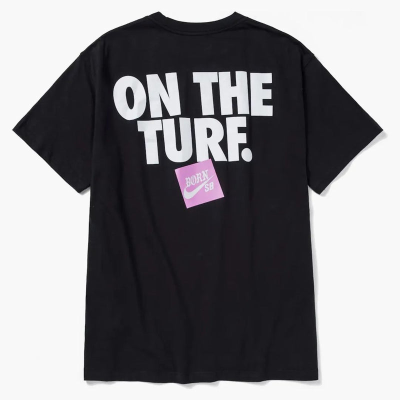 Nike Sb Born X Raised On The Turf Tee Black