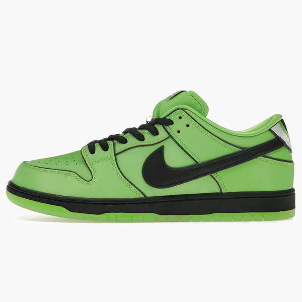 nike women SB Dunk Low The Powerpuff Girls Buttercup